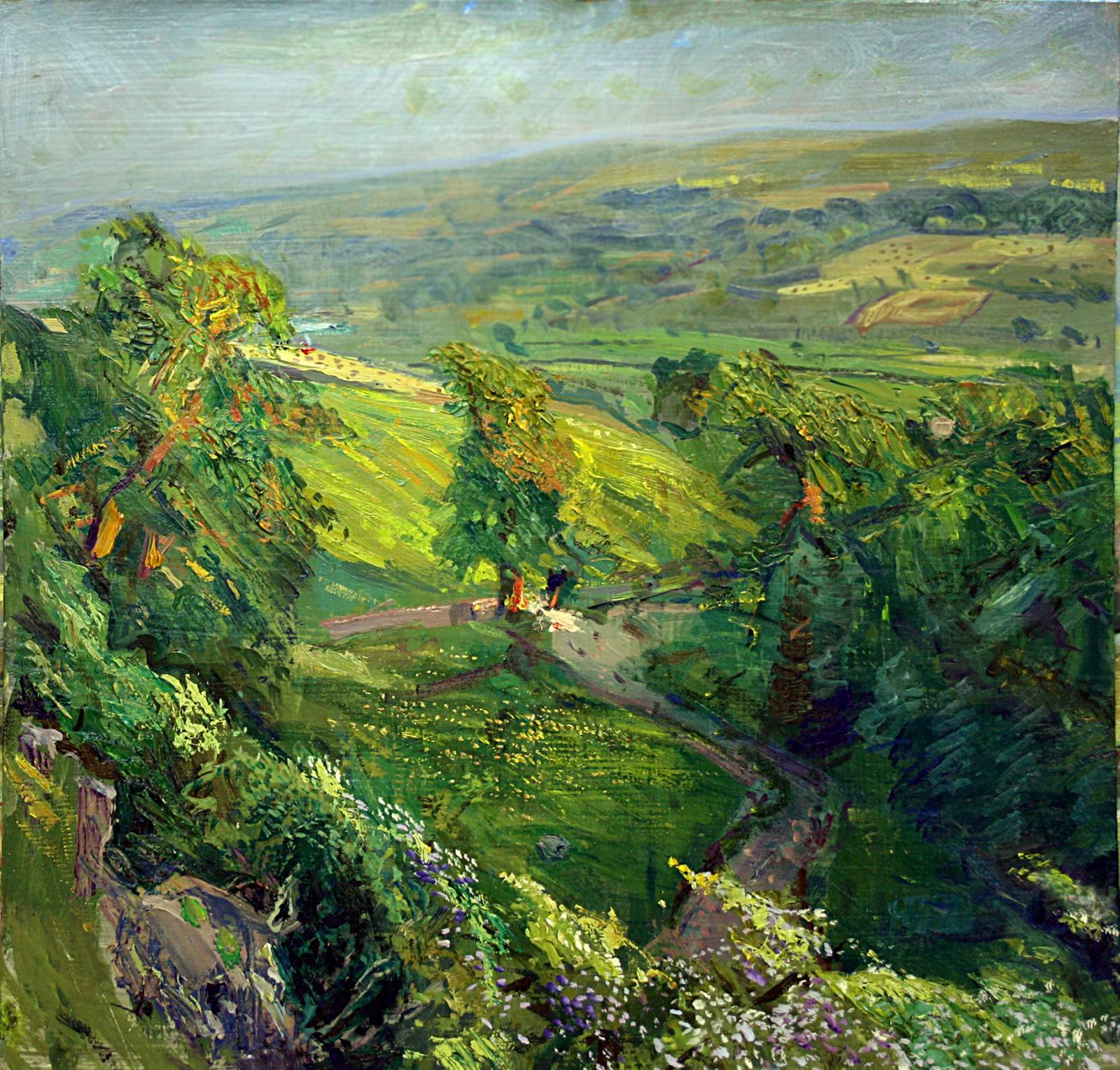 Yorkshire landscape paintings Yorkshire landscape art